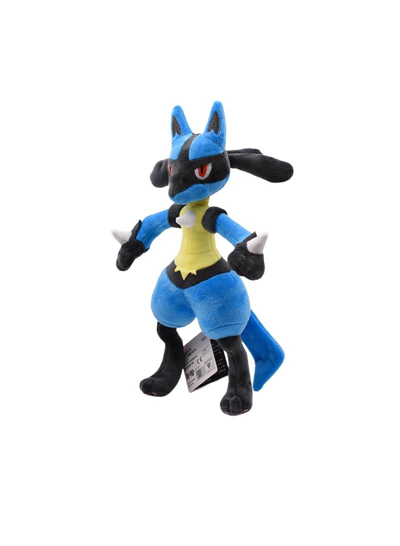 1-Piece Pocket Monsters Figure Lucario Plush Toys 29cm