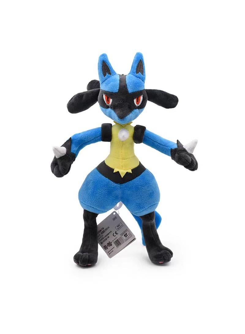 1-Piece Pocket Monsters Figure Lucario Plush Toys 29cm