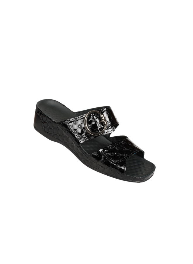 148-1066 Vital Ladies Tina - Capitone Sandals 08071 Black