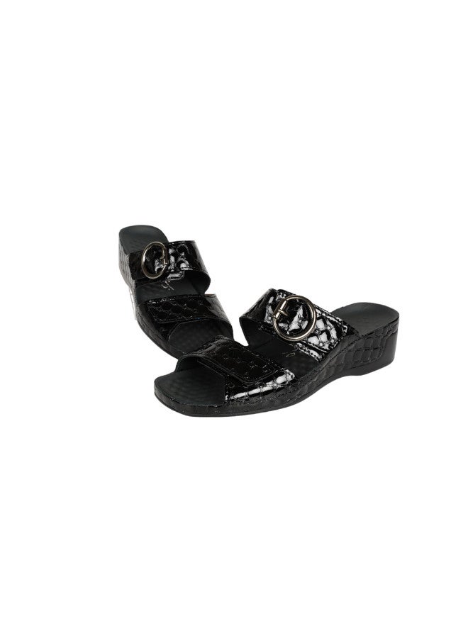 148-1066 Vital Ladies Tina - Capitone Sandals 08071 Black