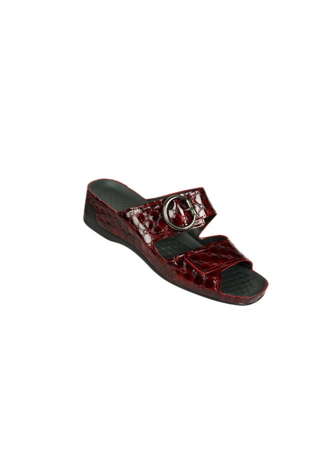 148-1064 Vital Ladies Tina - Capitone Sandals 08071 Bordo