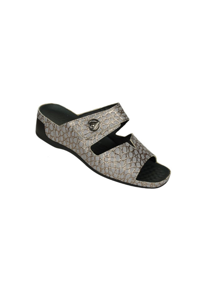 148-1056 Vital Ladies Tina - Reptil Sandals 08066 Grey