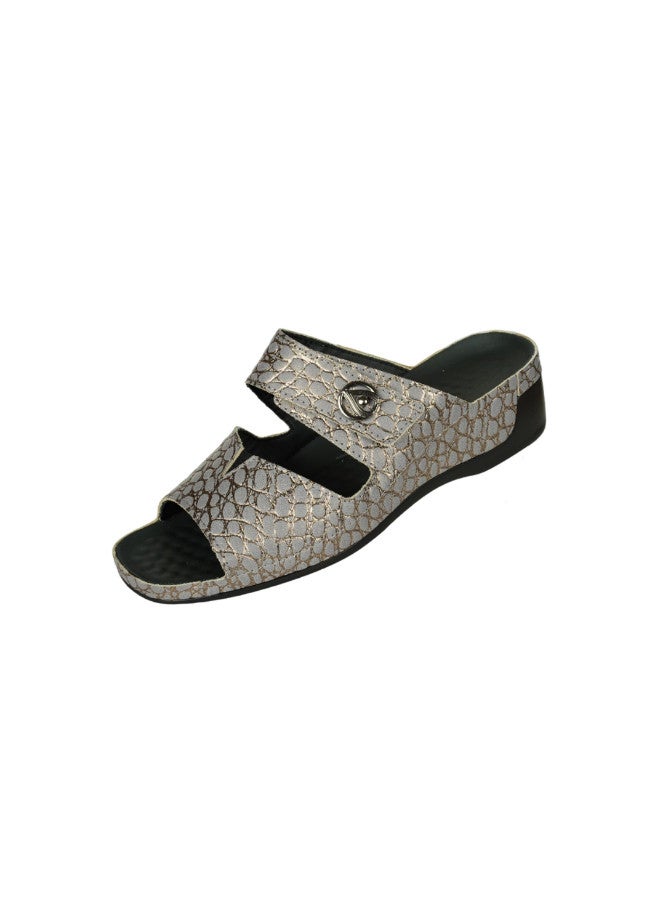 148-1056 Vital Ladies Tina - Reptil Sandals 08066 Grey