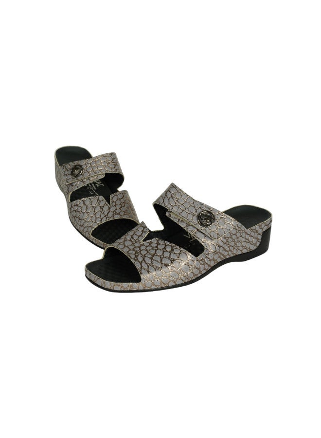 148-1056 Vital Ladies Tina - Reptil Sandals 08066 Grey