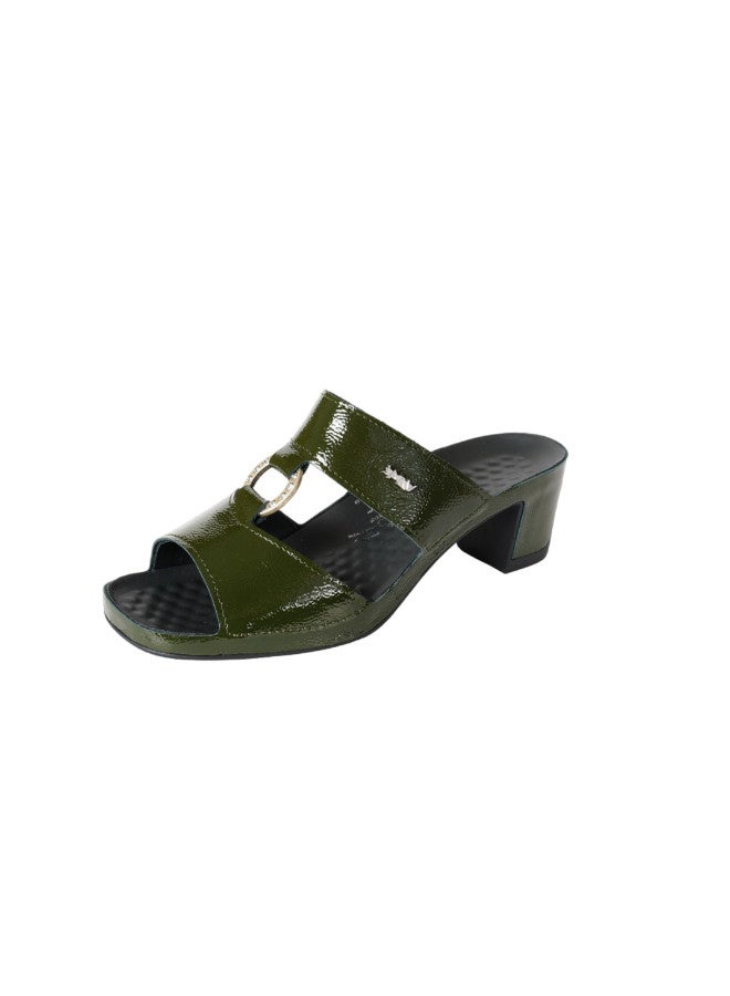 148-1043 Vital Ladies Joy - Naplack Sandals 05056 Anthrazit