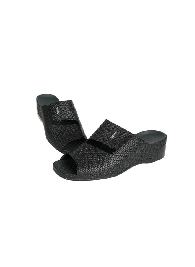 148-1069 Vital Ladies Tina - Rocher Panero Sandals 0820 Black