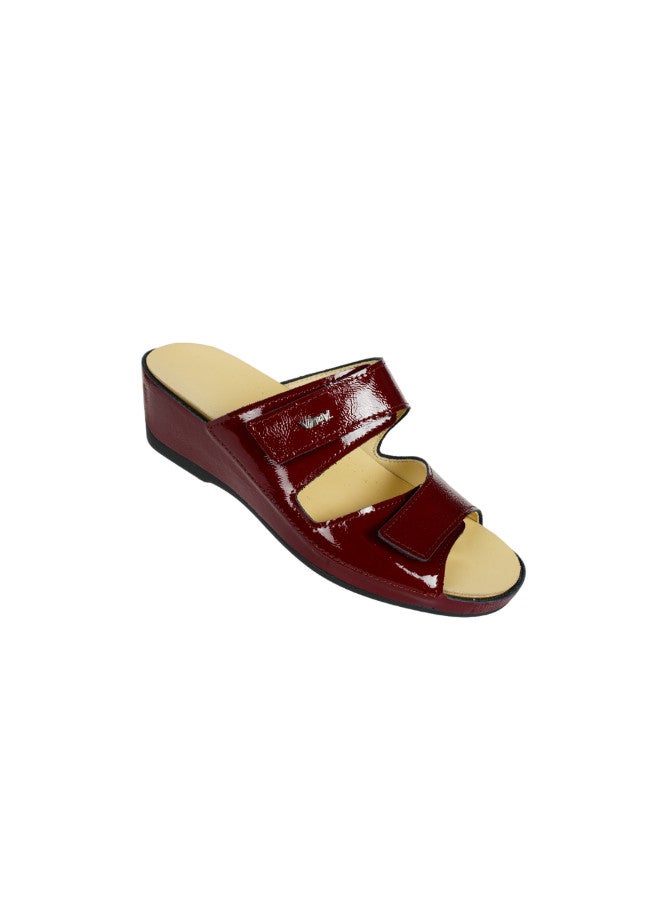 148-1080 Vital Ladies Medic - Naplack Sandals 4116AS Bordo