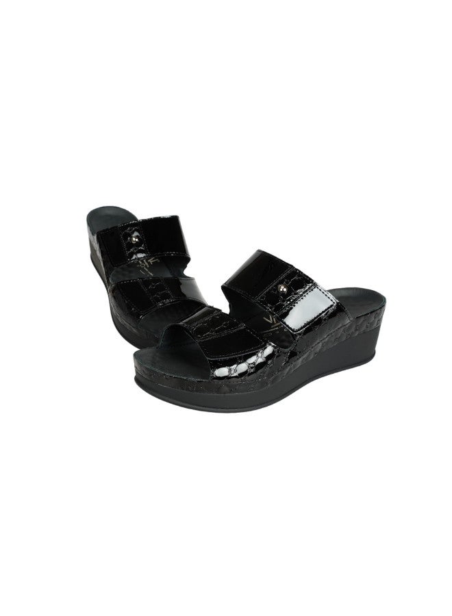 148-1071 Vital Ladies Lara - Capitone/Lack Sandals 16003S Black