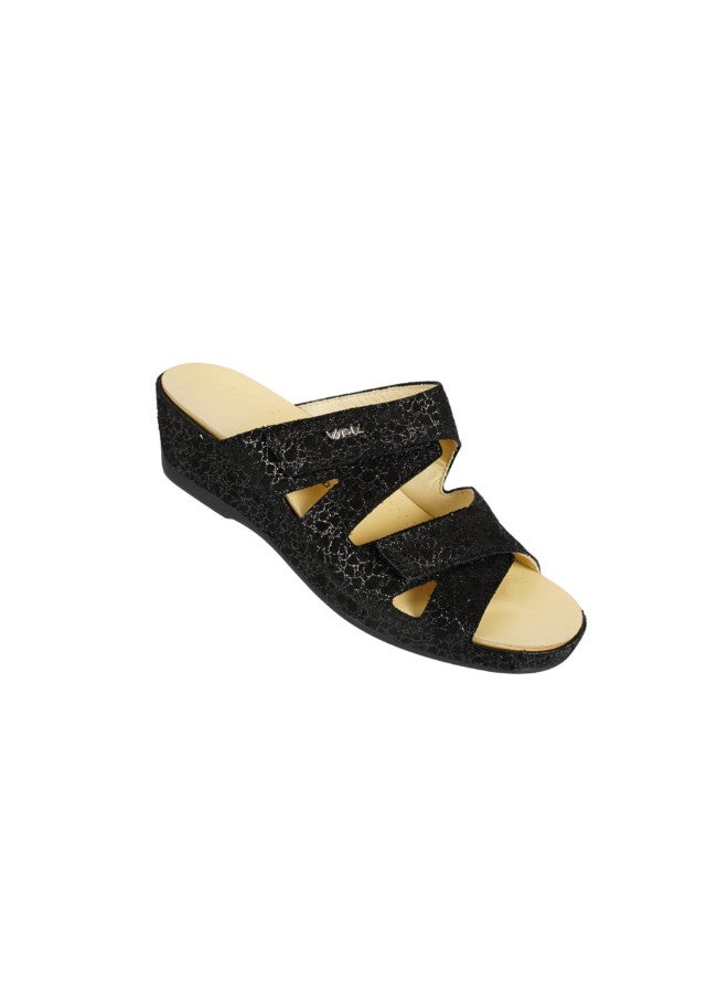 148-1079 Vital Ladies Medic - Cavour Sandals 4103AS Black