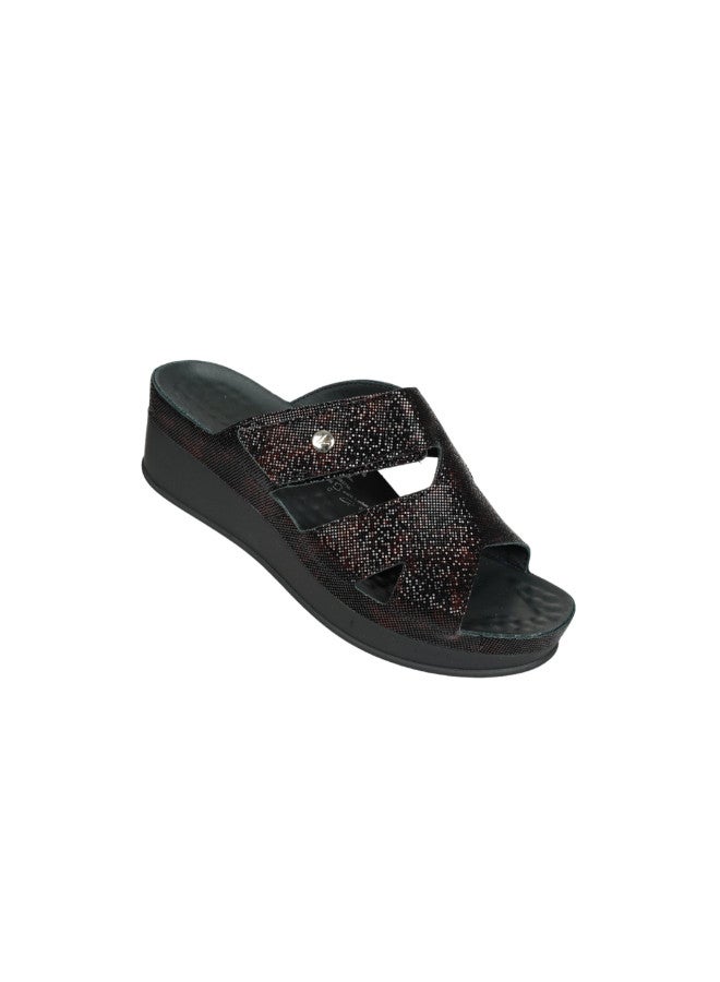 148-1077 Vital Ladies Lara -   Diva Petek Sandals 16030S Bordo