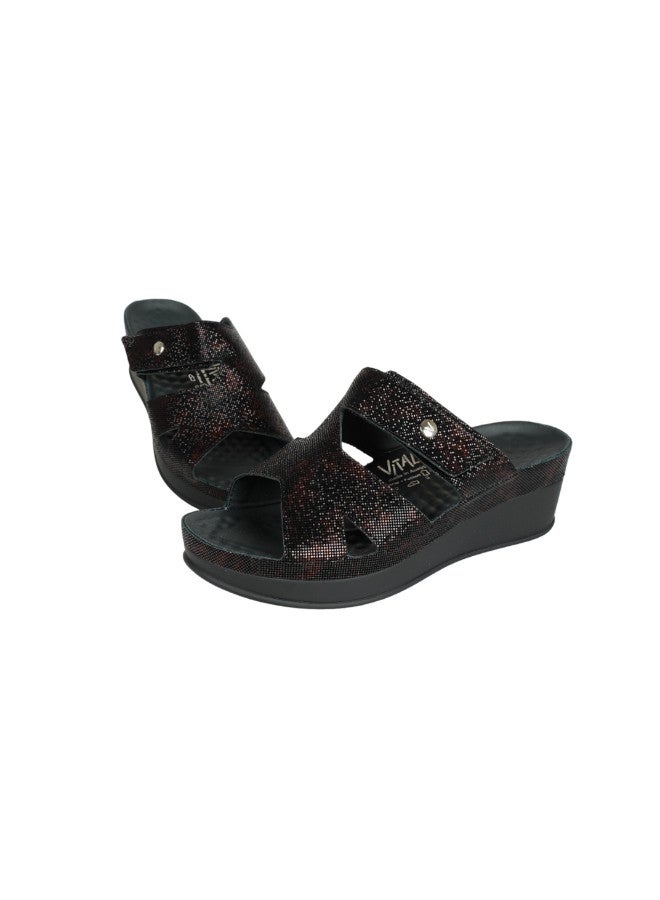 148-1077 Vital Ladies Lara -   Diva Petek Sandals 16030S Bordo