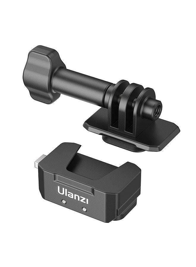 Aluminum Quick Release Mount Base 2KG Payload for Action Camera with Universal 1/4 Interface