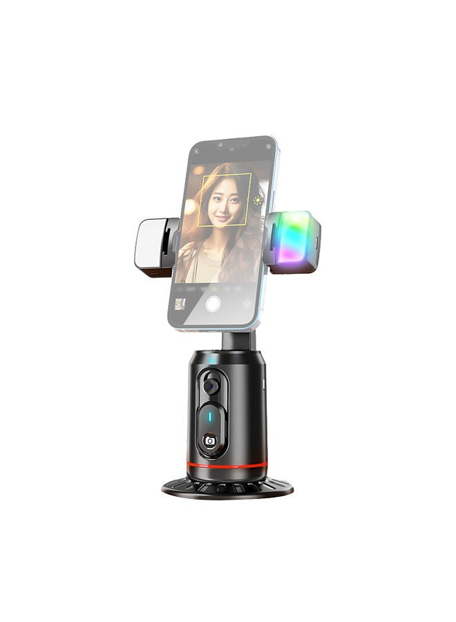 360° Auto Face Tracking Tripod Auto Tracking Phone Holder Smart Selfie Stabilizer Robot Cameraman Gesture Control Built-in Battery