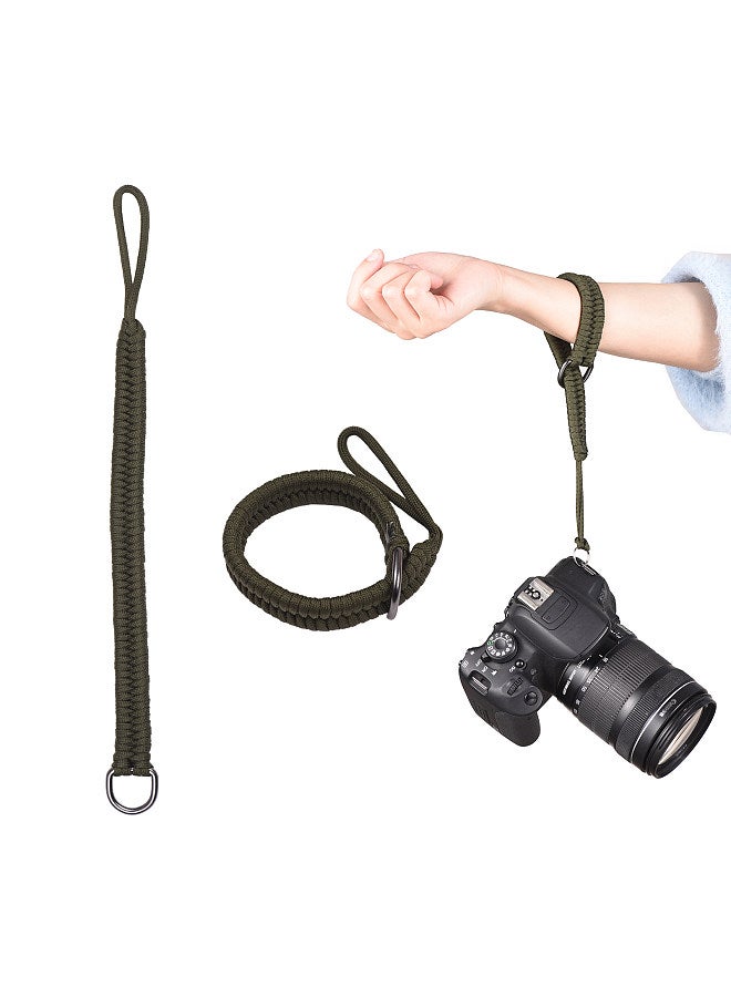 Universal Camera Wrist Strap 35cm Camera Hand Strap Wristband for DSLR & Mirrorless Cameras Straps for Photographers Quick Release