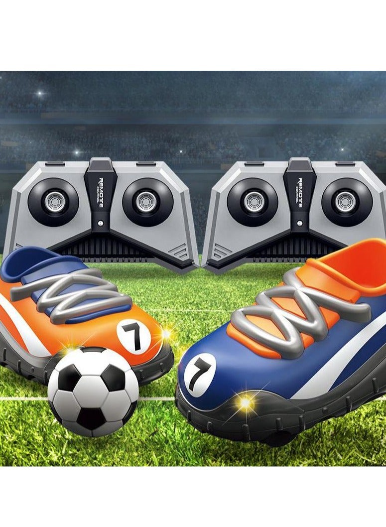 2-Piece Remote Control Car For Football Competition With Cool Lights