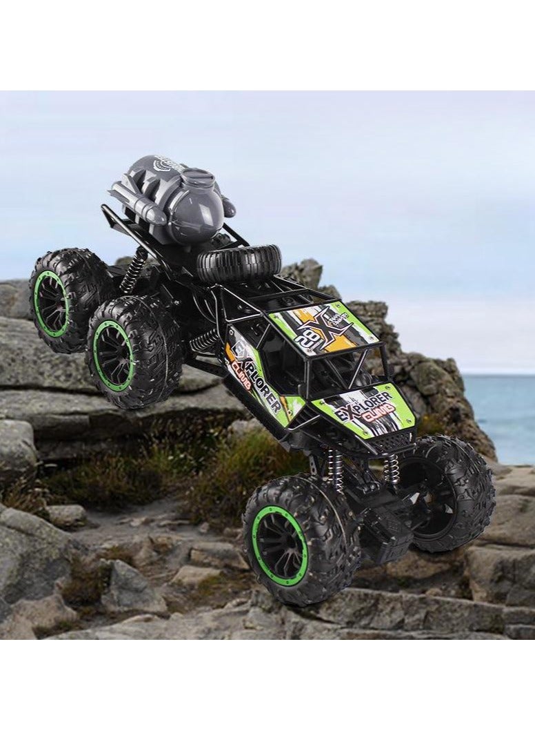 6WD Off Road Remote Control Car,Climbing Car With Spray Effects,Monster Truck Toy Gift For Kids