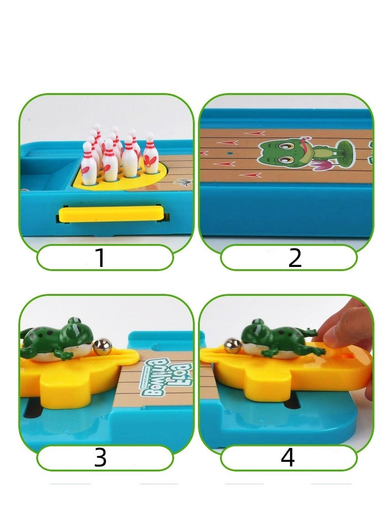 Tabletop Mini Bowling Game Set Toddler Bowling Set