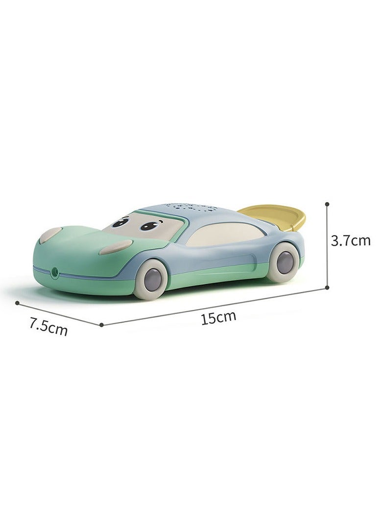 2 in 1 Baby Learning Cell Phone Toys Baby Toy Cars with Colorful Projection Lights Music Play Kids Phone