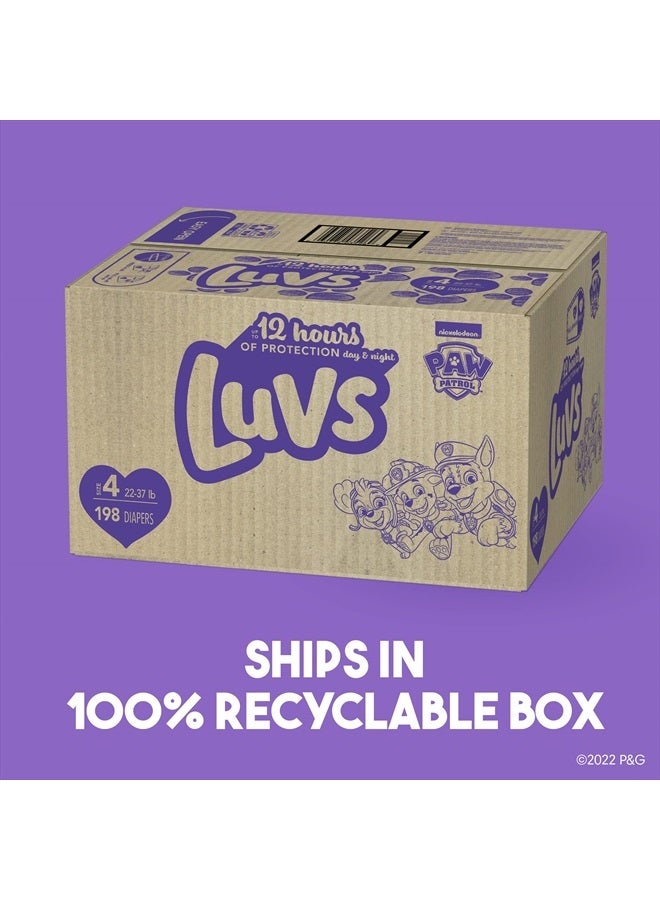 Diapers - Size 2, 264 Count, Paw Patrol Disposable Baby Diapers