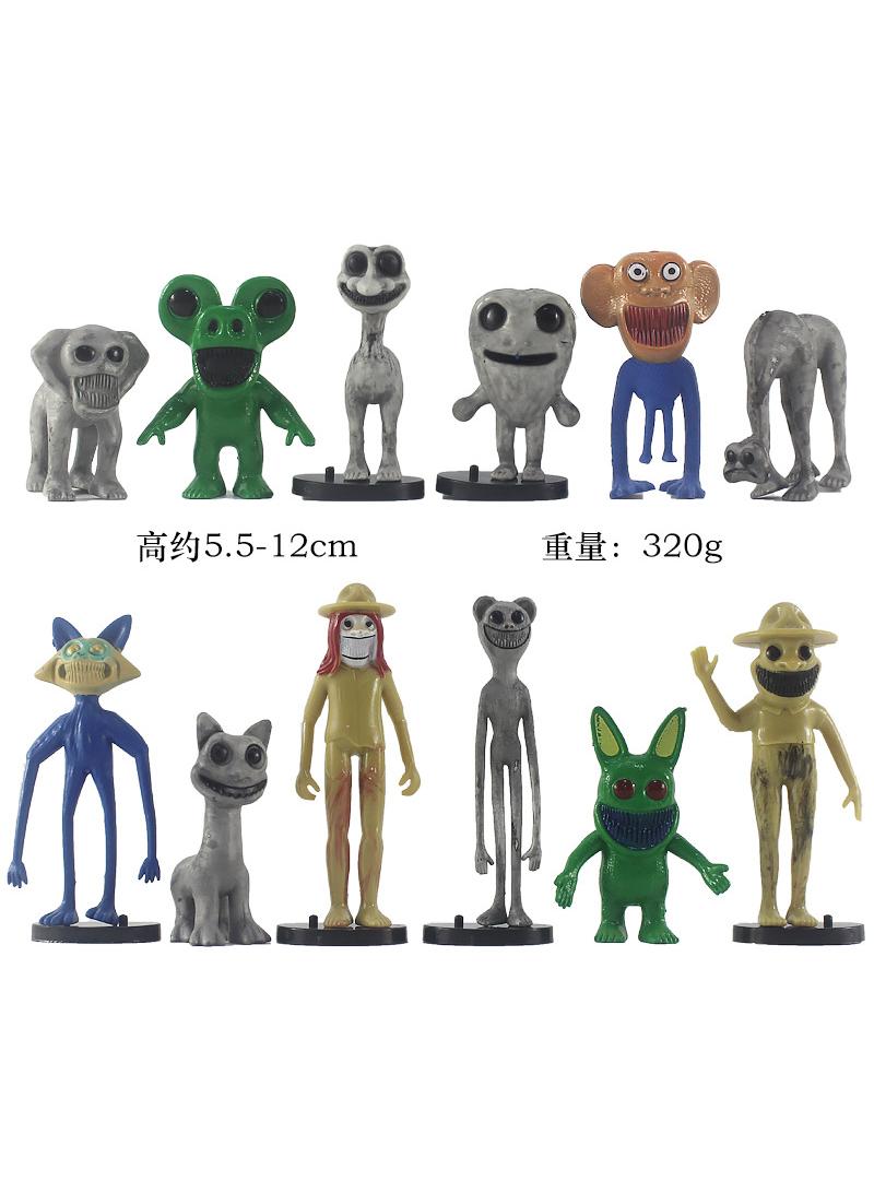 12 Pcs Zoonomaly Toys Set Ideas Toys Battle Horror Game Model Ideas Toys Gifts for Adult & Kids
