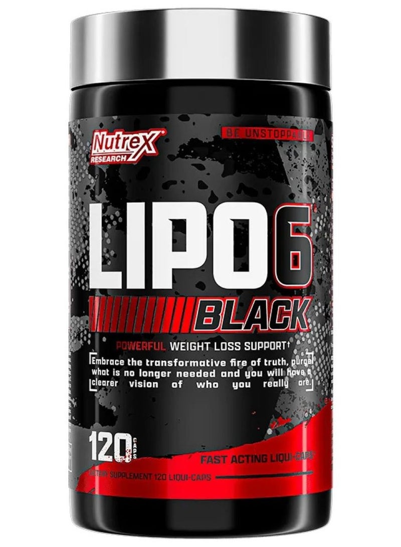 LIPO 6 BLACK 120 CAPS