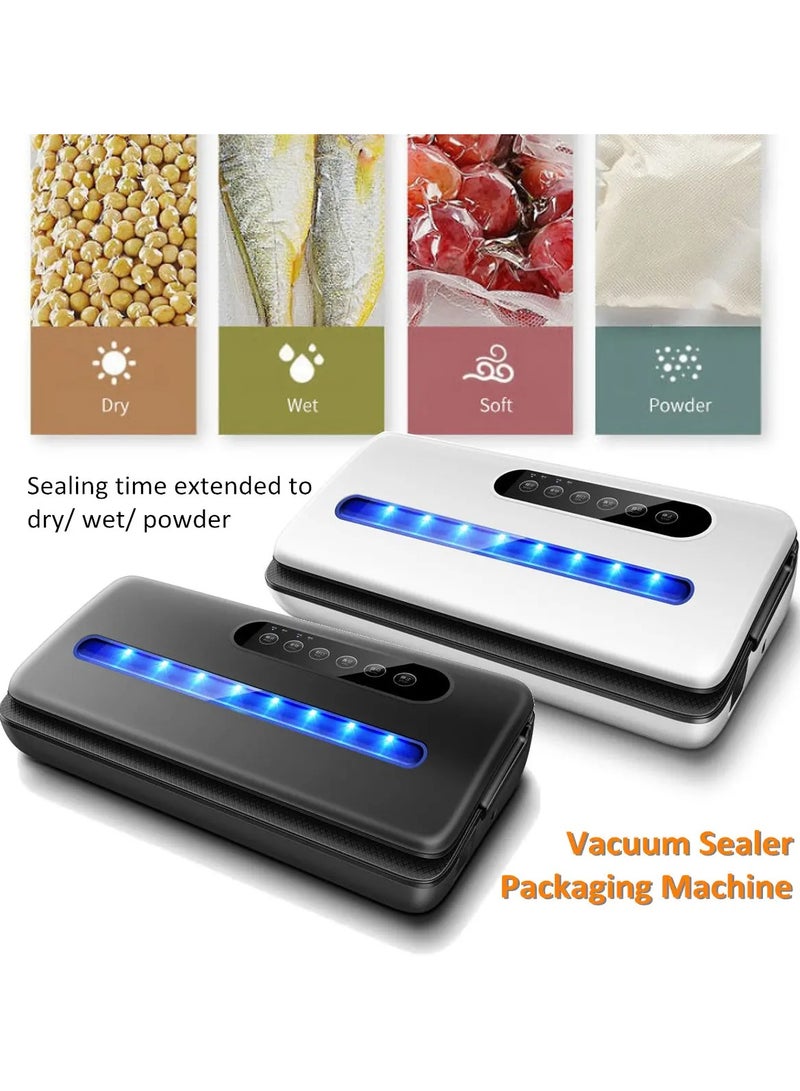 Full-automatic Electric Vacuum Sealing Machine Dry and Wet Vacuum Packaging Machine Vacuum Commercial and Household Food Sealers 220-240V