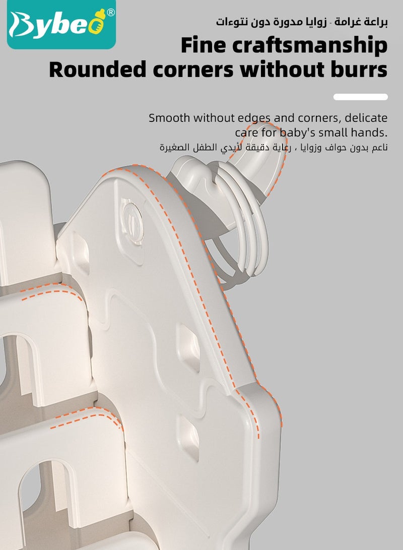 Children Deluxe Storage Organizer Set - Kids Bookshelf With Multi-Layer Toy Storage Rack, Storage Drawers, Drawing Board, Multi Boxes, PP Material With Large Capacity