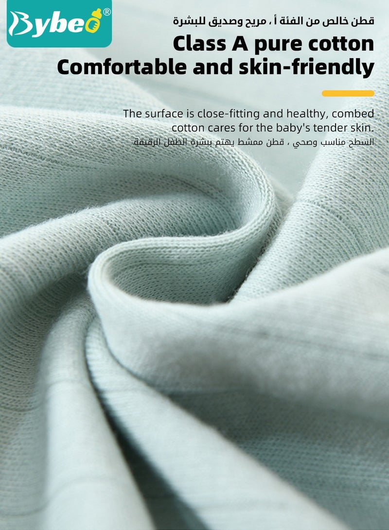 19PCS Newborn Baby Gift Set, Newborn Layette Gift Set for Boys and Girls, Babies Essential Clothes Accessories with Baby Blanket, 100% Premium Cotton,  for Spring Summer Autumn Winter Four Seasons