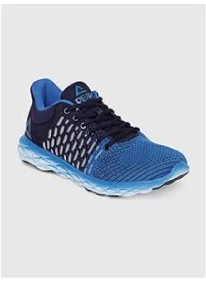 Peak Cushion Running Shoes E14117H Black/Blue @ E43