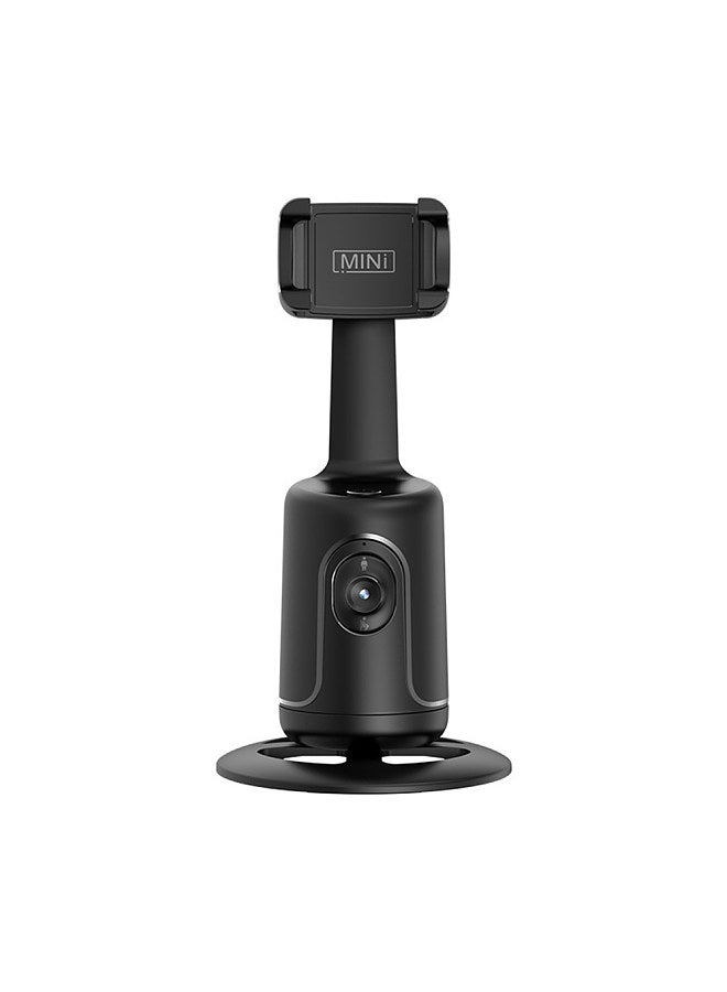Smart 360° Auto Face Tracking Gimbal Desktop Selfie Stabilizer Robot Cameraman with Adjustable Lens Stable Base Phone Holder for Smartphone Vlog Live Streaming Video Chat