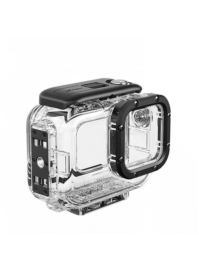 Sports Camera Waterproof Case Dive Case Underwater 60M Protective Case Diving Housing Photography Accessory Replacement for Insta360 Ace Pro