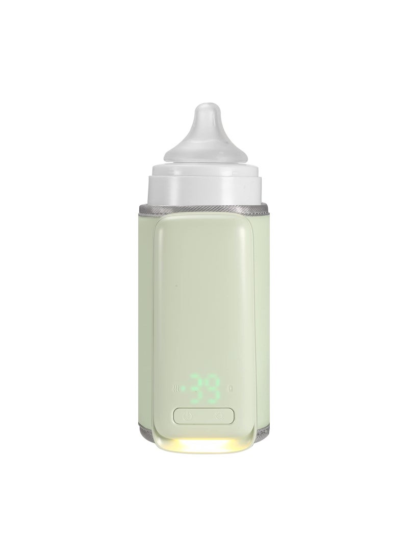 Wireless Bottle Warmer, For Travel Portable Baby Milk Warmer, Rechargeable Usb Battery-Powered, Baby Milk Heating Bag Heaters Thermostat Bag With Sterili-Zing, Keep, Heat Baby Food Jars Function