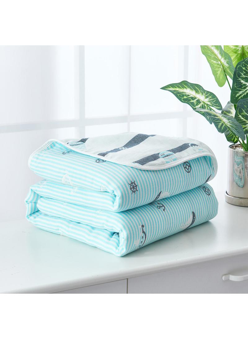 150*200cm Six Layer Absorbent Cotton Towel Summer Cool Blanket