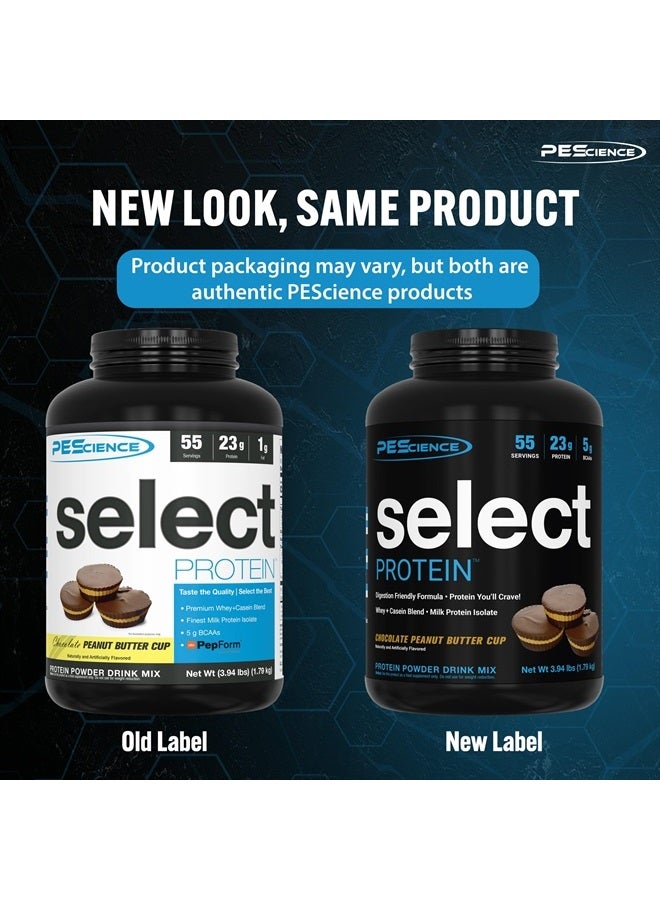 Select Low Carb Protein Powder, Chocolate Peanut Butter Cup, 55 Serving, Keto Friendly and Gluten Free (Packaging May Vary)