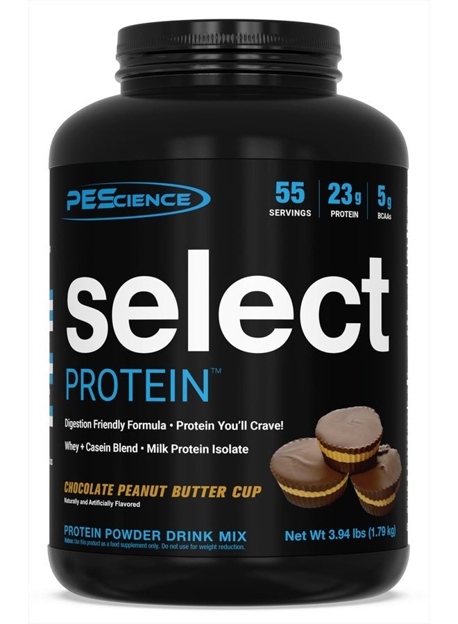 Select Low Carb Protein Powder, Chocolate Peanut Butter Cup, 55 Serving, Keto Friendly and Gluten Free (Packaging May Vary)