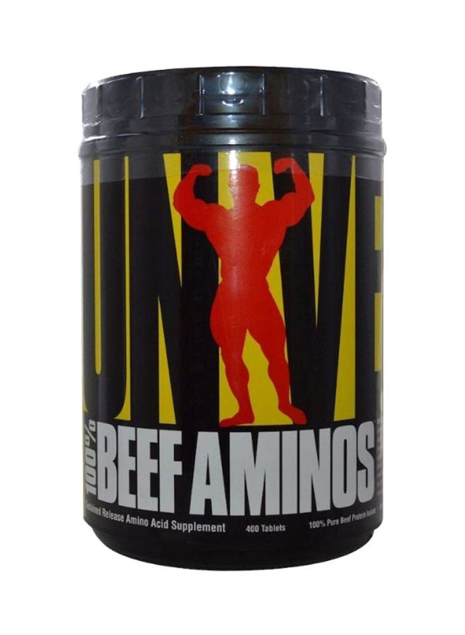 Beef Aminos Dietary Supplement - 400 Tablets