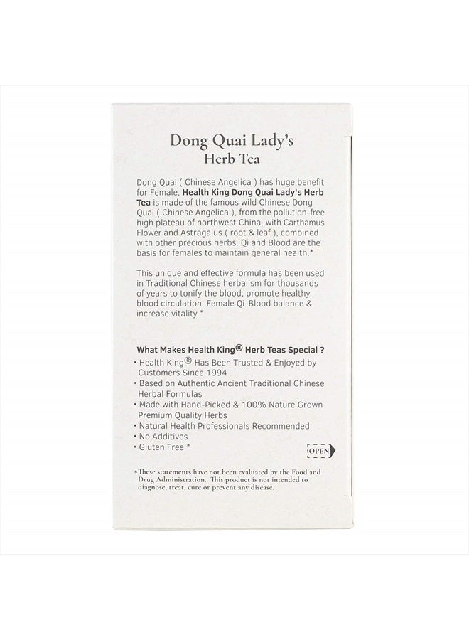 Dong Quai Lady's Herb Tea, 20 Bags