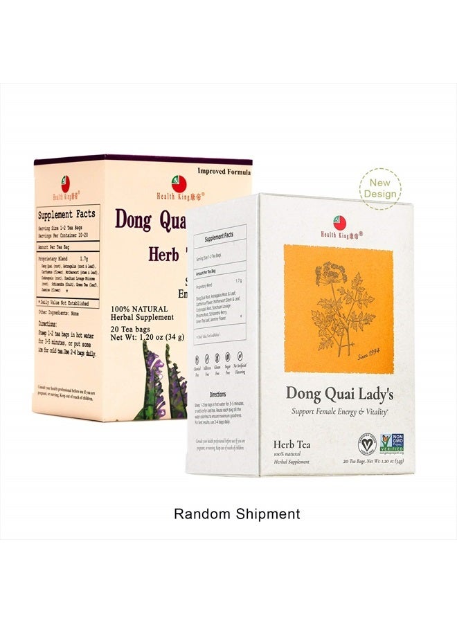 Dong Quai Lady's Herb Tea, 20 Bags