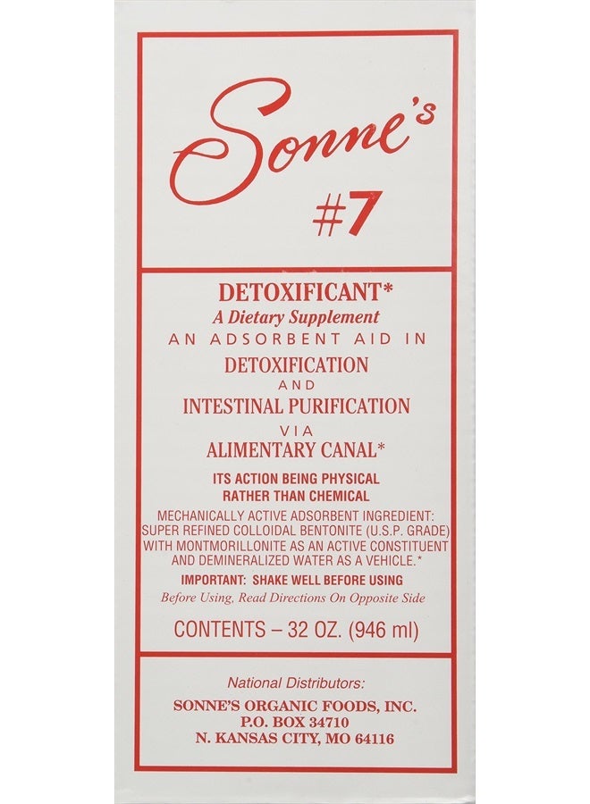 Detoxification No 7, 32 Fluid Ounce