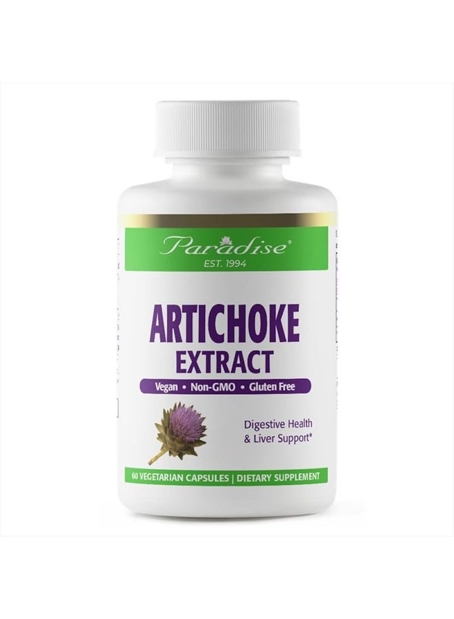 Artichoke Extract, Supports Digestive Health, Active Whole Spectrum, 250mg, Vegan, Non GMO, Gluten Free, 60 Vegetarian Capsules