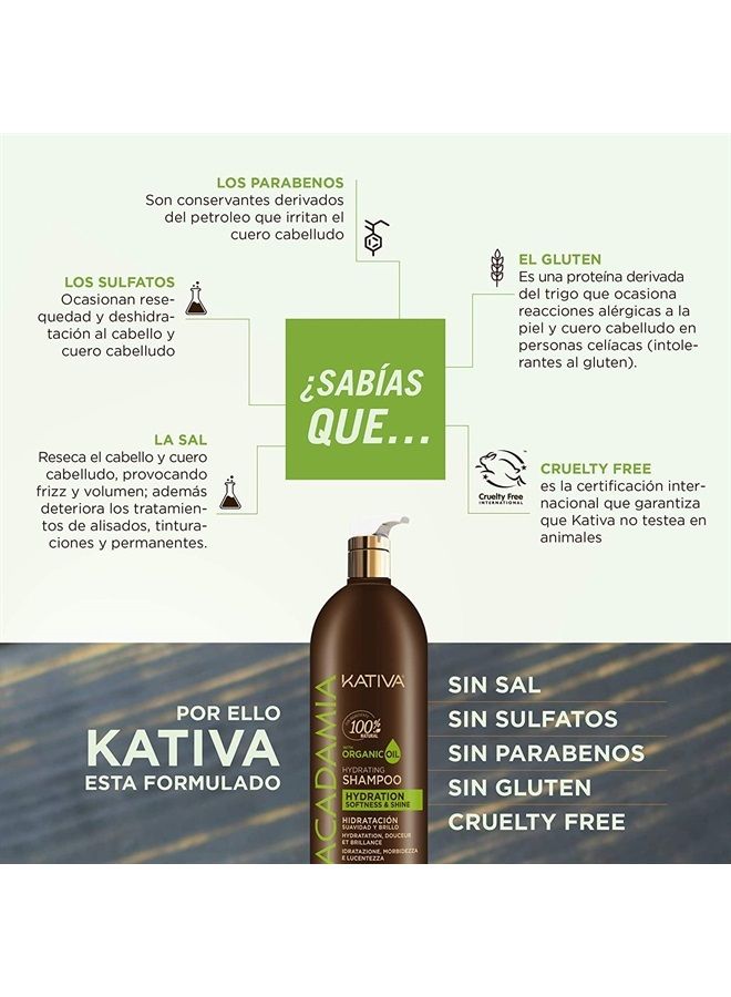 Macadamia Hydrating Shampoo 1000ml