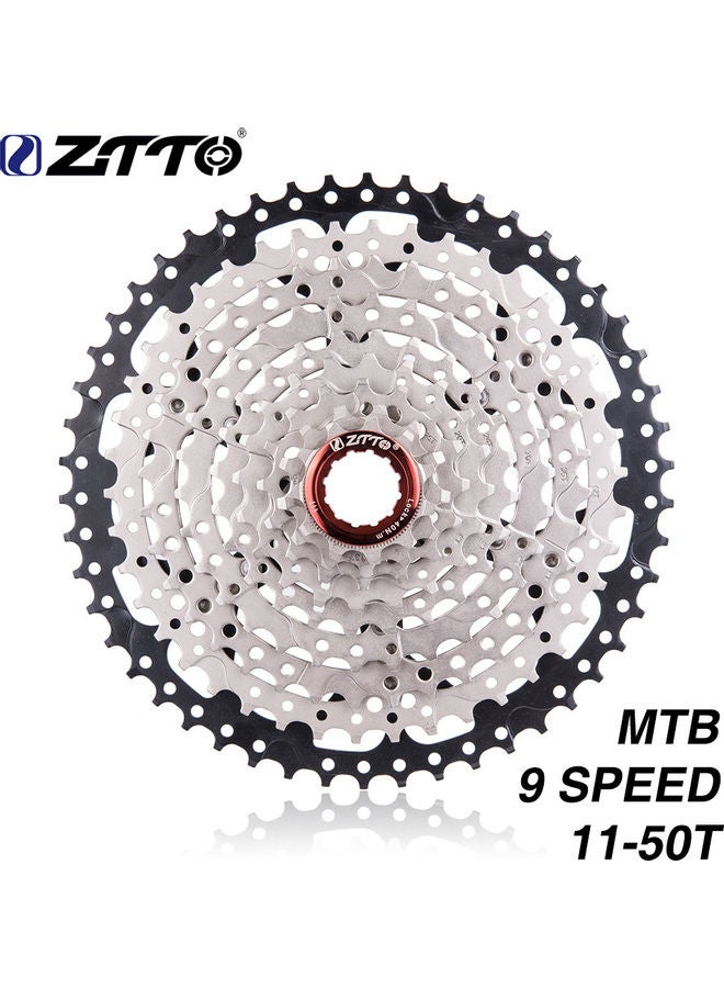 ZTTO Mountain Bike 9 Speed Cassette 50T MTB Fiets 9S  Bicycle Flywheel 21*21*21cm