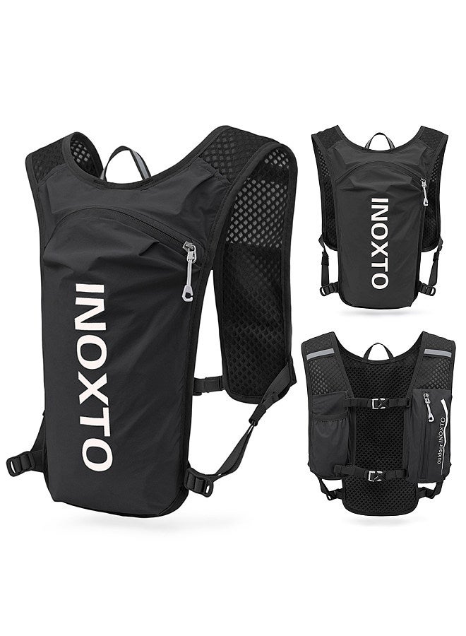 5L Outdoor Running Backpack Bicycle Backpack Sports Vest Ultralight Riding Bag Women Men Breathable Jogging Sport Backpack For Camping Hiking Cycling Sport Bag