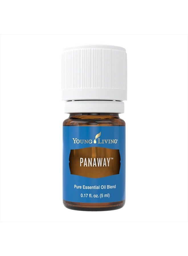 PanAway 5ml - Soothing Essential Oil Blend of Clove, Helichrysum, Peppermint, and Wintergreen for Natural Relief of Aches and Discomfort