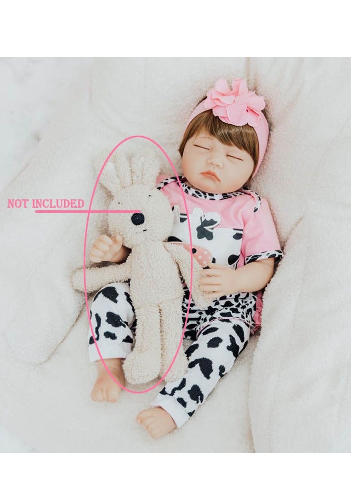 Sleeping Reborn Baby Dolls Handmade Soft Body 50 Cm