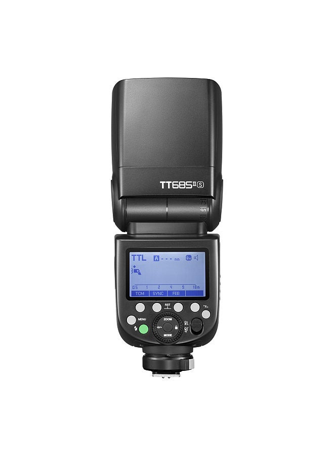 Thinklite TT685IIS TTL On-Camera Speedlight 2.4G Wirelss X System Flash GN60 High Speed 1/8000s Replacement for Sony A77II A7RII A7R A58 ILCE6000L Cameras
