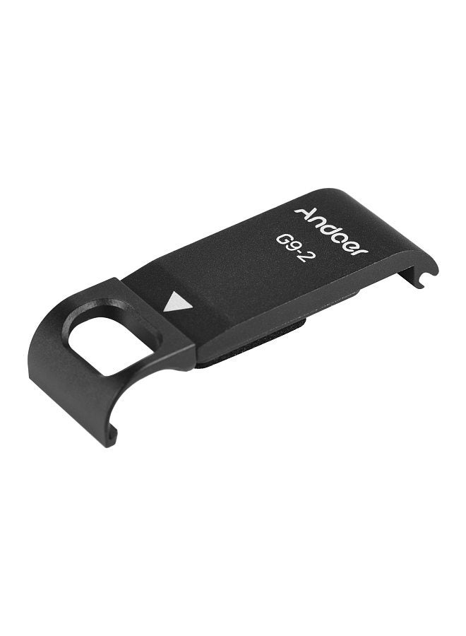 G9-2 Action Camera Battery Cover Metal Battery Lid Removeable Battery Door Vlog Accessory Replacement for GoPro Hero 9 10 11