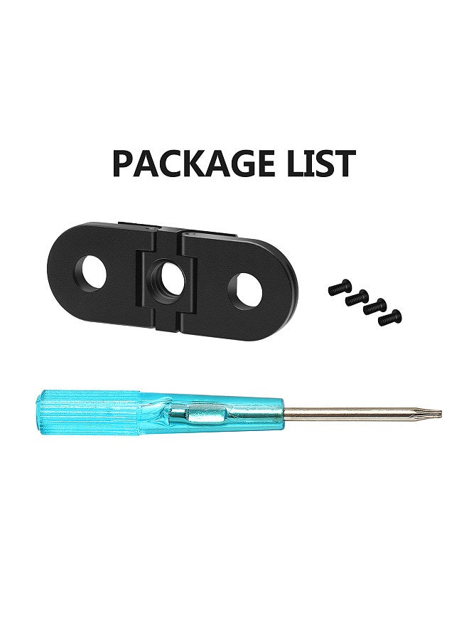 Camera Metal Replacement Base Folding Tripod Adapter Replacement for GoPro HERO9/8/Max Cameras