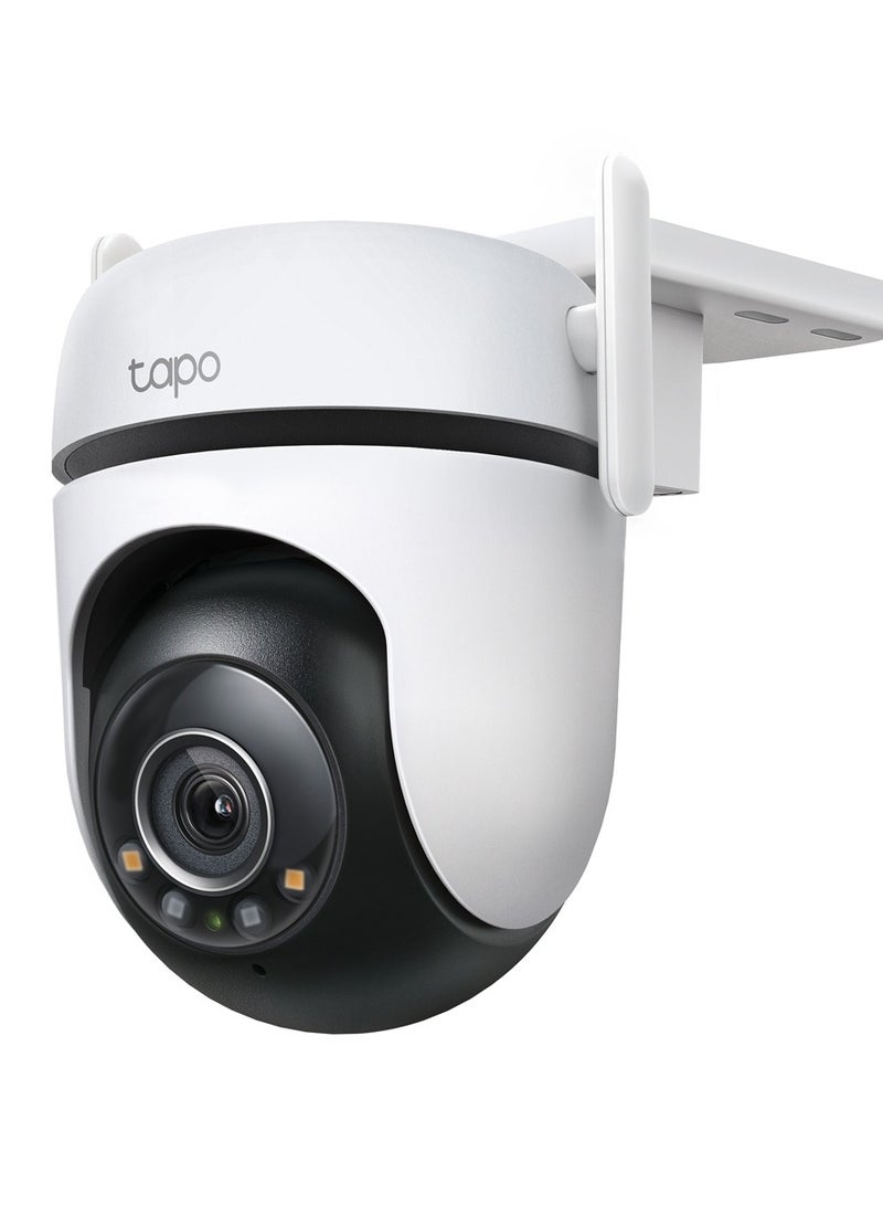 TP-Link (Tapo C520WS)  2K Outdoor Pan/Tilt Security Wi-Fi Camera,IP66 Weatherproof, AI Detection,360° Visual Coverage, Starlight Colour Night Vision, Cloud &Local Storage, Works with Alexa&Google Home