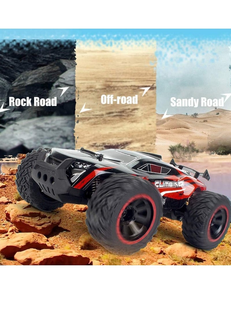 RC Remote Control Car, All Terrain 45° Climbing Remote Control Car Model Toy, High Speed 1:14 Scale Large Off Road RC Vehicle, Big Tyres Climbing Racing Toy Car Model For Children And Adults, (Green)